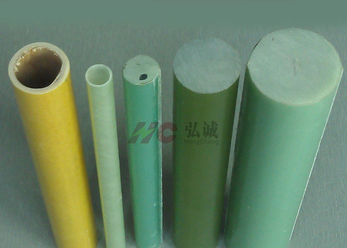 De epoxy varilla de fibra de vidrio Pultruded/pasador Roces de la fibra de vidrio para el ambiente húmedo